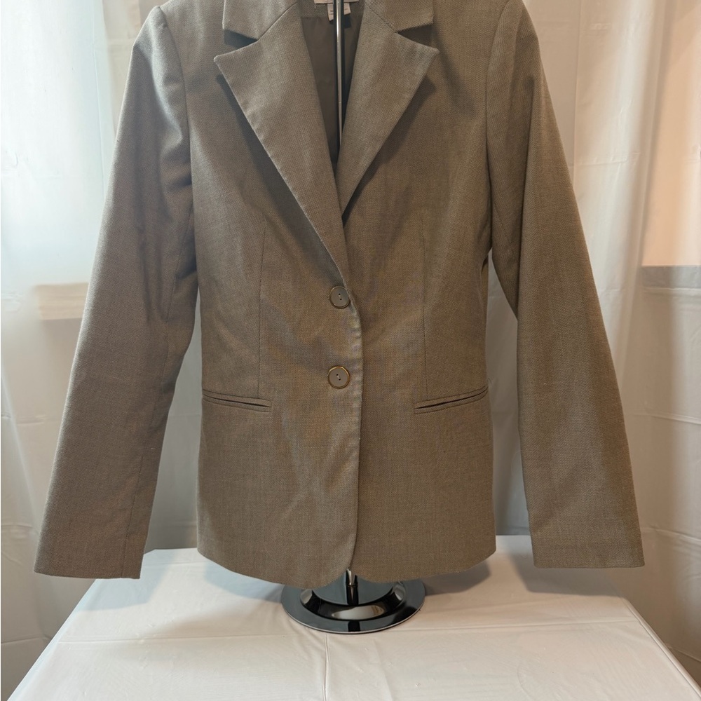 Suzy Shier Taupe Blazer